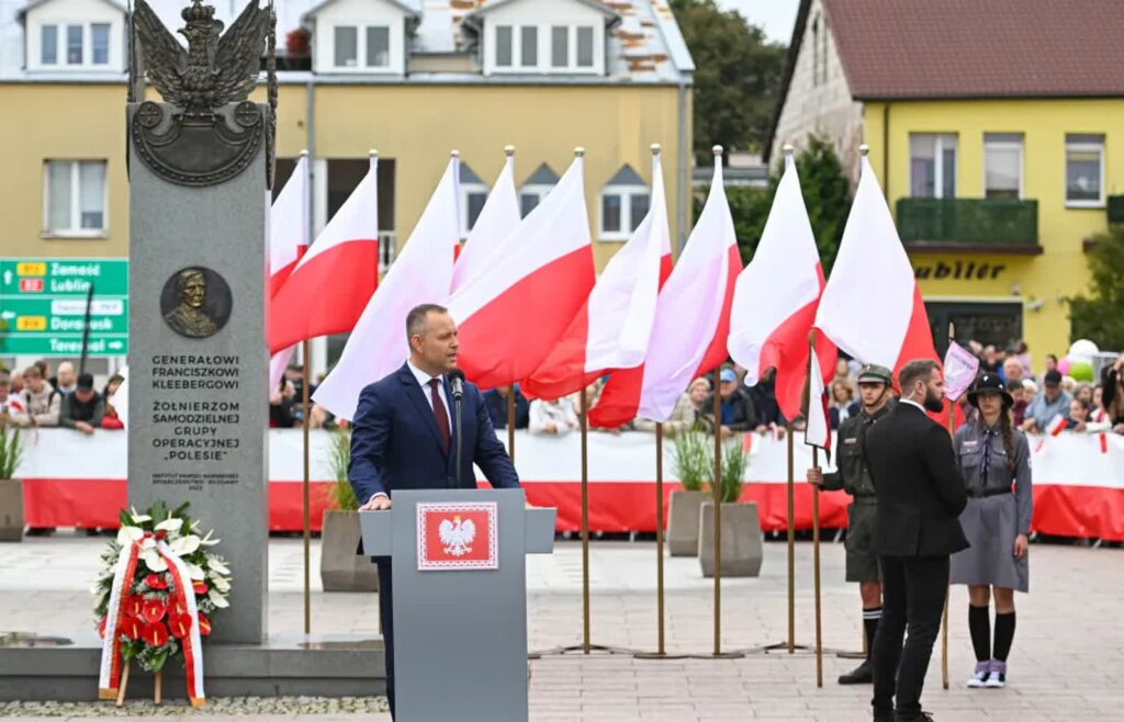 Prezydent Karol Nawrocki we Włodawie. Fot. PAP/Wojtek Jargiło