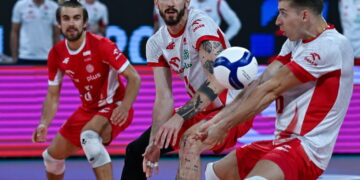 SIATKÓWKA ME POLSKA BUŁGARIA. Fot. PAP/Darek Delmanowicz