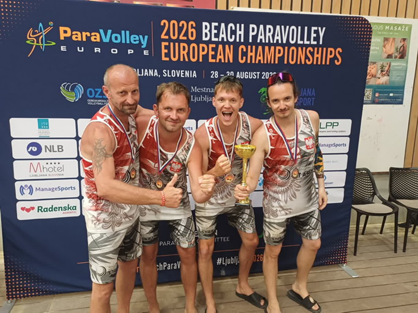 Złoto i brąz siatkarzy plażowych Startu Zielona Góra w ME