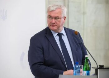 Andrij Sybiha Fot. PAP/Victor Kovalchuk