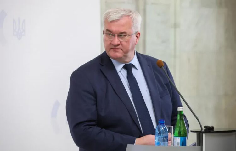 Andrij Sybiha Fot. PAP/Victor Kovalchuk