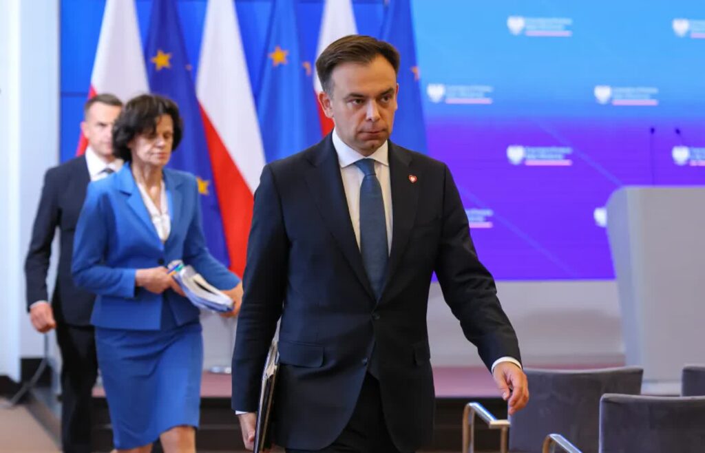 Minister finansów i gospodarki Andrzej Domański. Fot. PAP/ Paweł Supernak