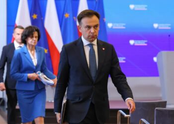 Minister finansów i gospodarki Andrzej Domański. Fot. PAP/ Paweł Supernak