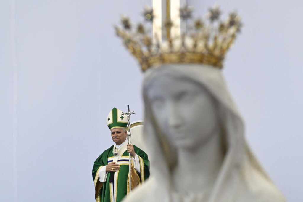 Papież Leon XIV z pielgrzymką w Lourdes. Fot. PAP/EPA/VATICAN MEDIA HANDOUT