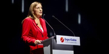 Wiceszefowa MON Magdalena Sobkowiak-Czarnecka. Fot. PAP/Adam Kumorowicz