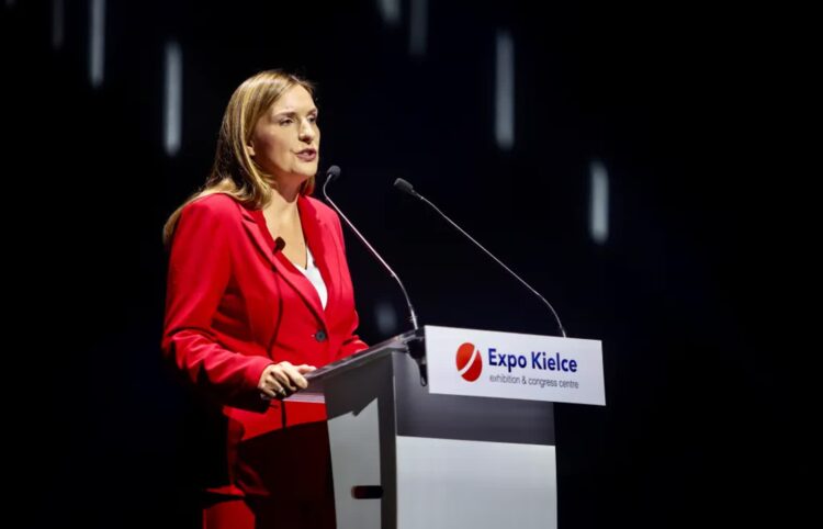 Wiceszefowa MON Magdalena Sobkowiak-Czarnecka. Fot. PAP/Adam Kumorowicz