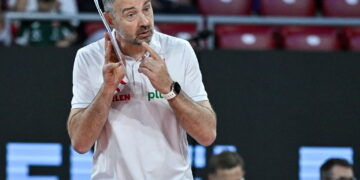Trener reprezentacji Polski Nikola Grbić. Fot. PAP/Darek Delmanowicz
