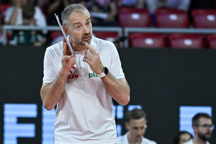 Trener reprezentacji Polski Nikola Grbić. Fot. PAP/Darek Delmanowicz