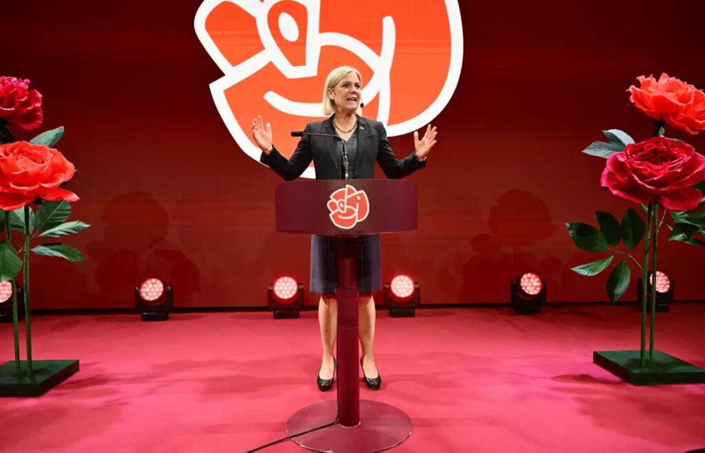 Magdalena Andersson Fot. PAP/EPA/JONAS EKSTROMER