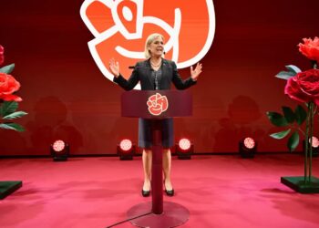 Magdalena Andersson Fot. PAP/EPA/JONAS EKSTROMER