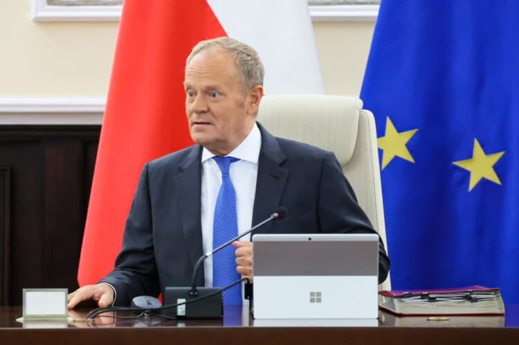 Premier Donald Tusk. Fot. PAP/Leszek Szymański