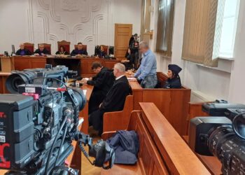 Sprawa zagryzienia przez psy w pobliżu strzelnicy w Raculi w Zielonej Górze. Ruszył proces Piotra M. (fot. Piotr Bakselerowicz)