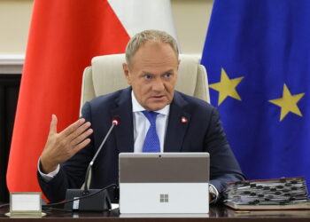 Premier Donald Tusk. Fot. PAP/Paweł Supernak