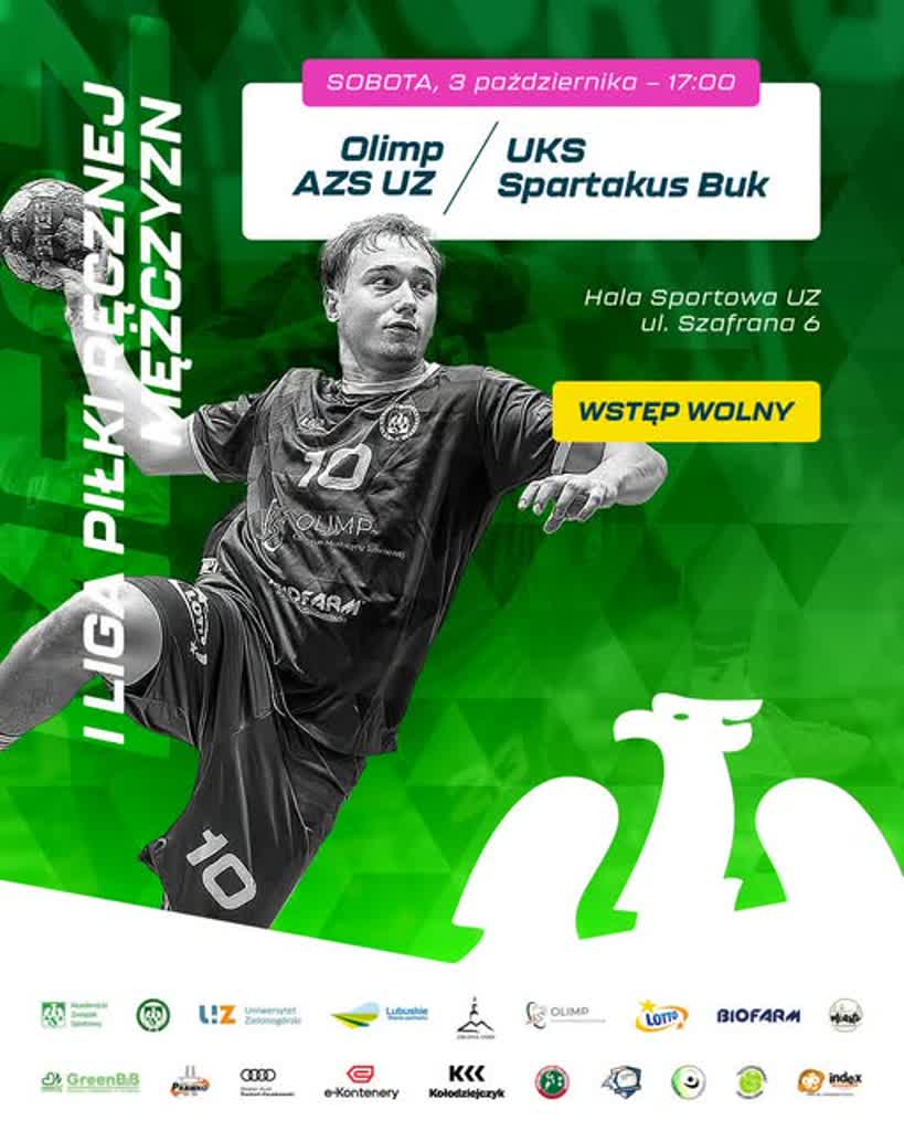 Osłabiony Olimp AZS UZ podejmie zespół Spartakusa Buk