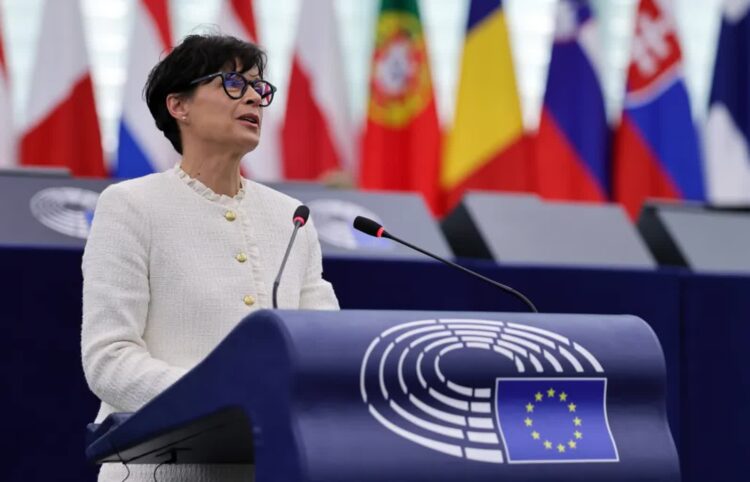Marta Kos. Fot. PAP/EPA/RONALD WITTEK