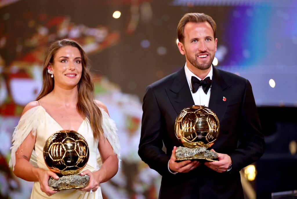 Harry Kane i Alexia Putellas zdobywcami Złotej Piłki. Fot. PAP/EPA/TOLGA AKMEN