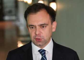 Andrzej Domański. Fot. PAP/Radek Pietruszka