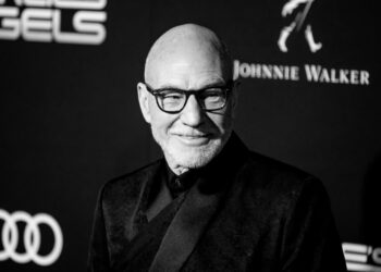 Brytyjski aktor Sir Patrick Stewart. Fot. PAP/EPA/ETIENNE LAURENT