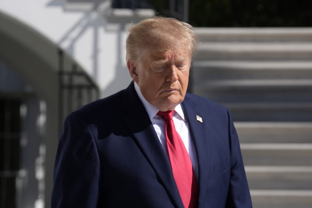 Prezydent USA Donald Trump. Fot. PAP/EPA/YURI GRIPAS / POOL