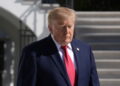 Prezydent USA Donald Trump. Fot. PAP/EPA/YURI GRIPAS / POOL