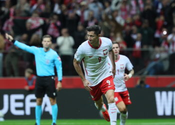 Robert Lewandowski. Fot. PAP/Leszek Szymański