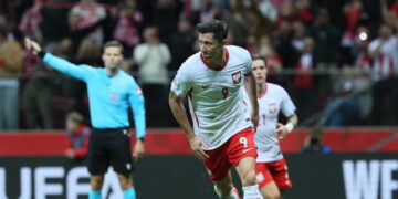 Robert Lewandowski. Fot. PAP/Leszek Szymański