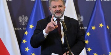 Minister sprawiedliwości, prokurator generalny Waldemar Żurek. Fot. PAP/Piotr Nowak