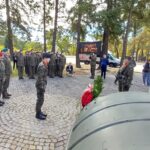 Apel z okazji Święta Żołnierza Rezerwy na Skwerze Czołgisty w Żaganiu (fot. Piotr Bakselerowicz)