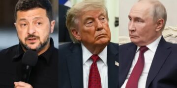 Fot. PAP/EPA/SERGEY DOLZHENKO/ANNABELLE GORDON/POOL/ VYACHESLAV PROKOFYEV / SPUTNIK / KREMLIN POOL
