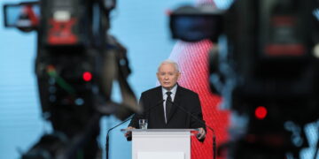 Na zdjęciu Jarosław Kaczyński, prezes PiS (PAP/Paweł Supernak)