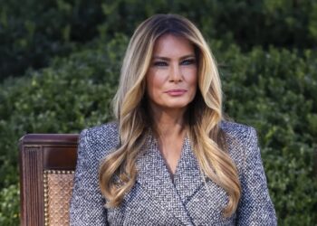 Melania Trump. Fot. Fot. EPA/JIM LO SCALZO