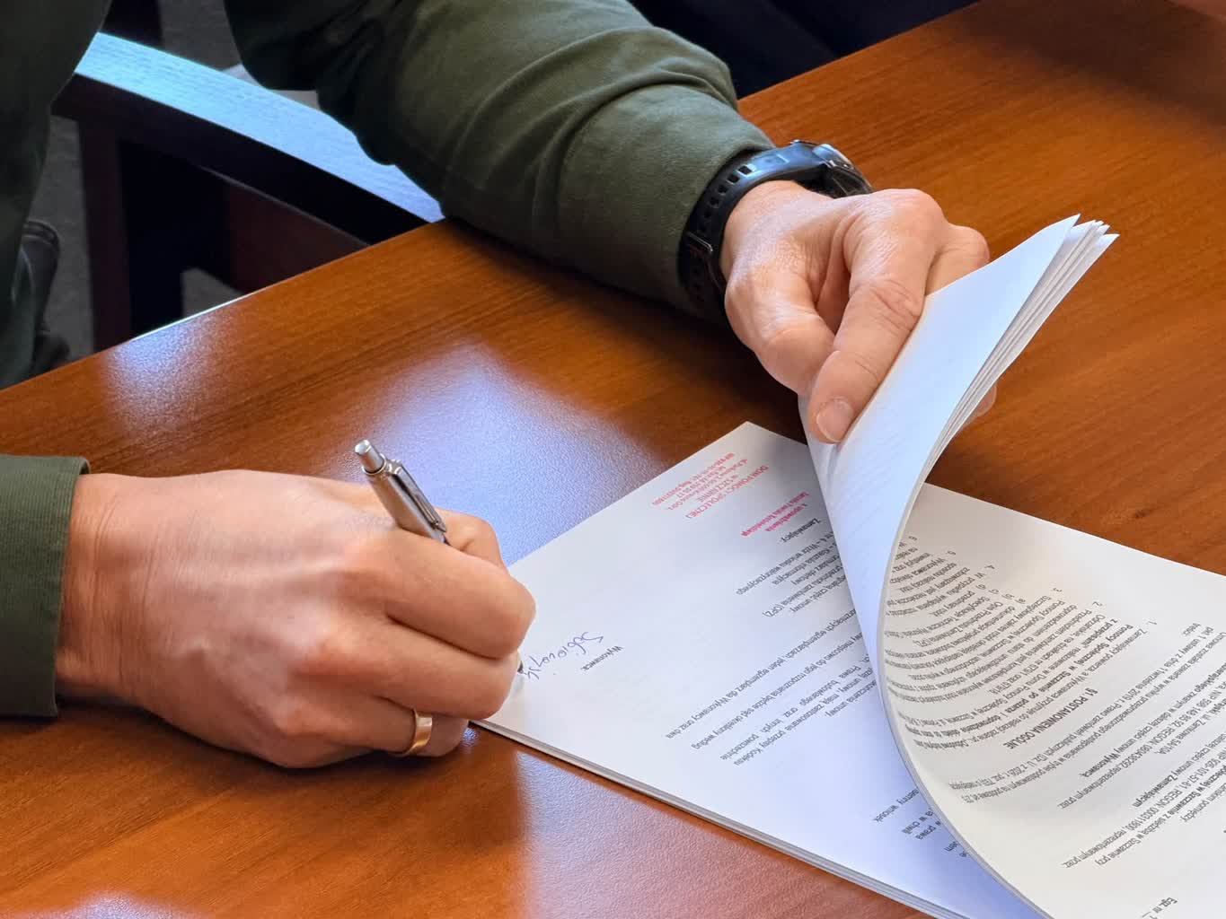 Umowa na odbudowę DPS Szczawno