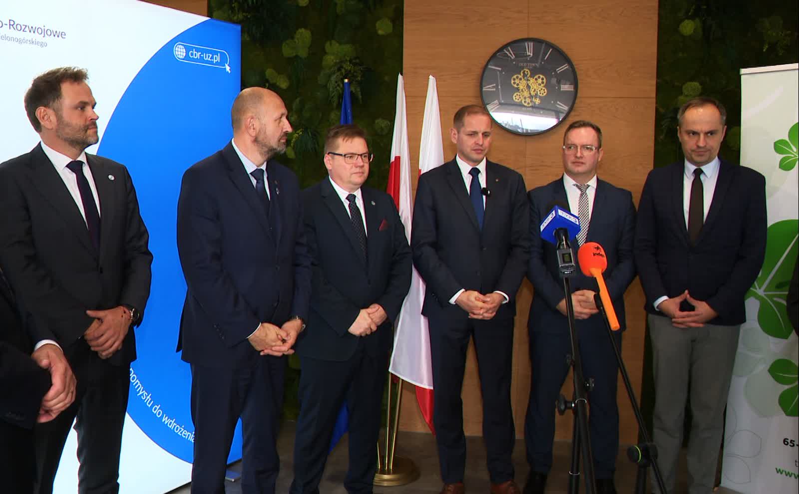 Wiceminister środowiska w Zielonej Górze. Rozmowy o zielonej transformacji