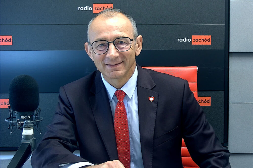 Marek Cebula w studiu RZ