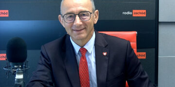 Marek Cebula w studiu RZ