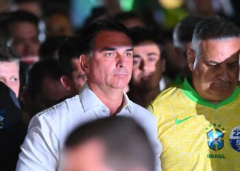 Flavio Bolsonaro, fot. PAP/EPA/EFE/ANDRE BORGES