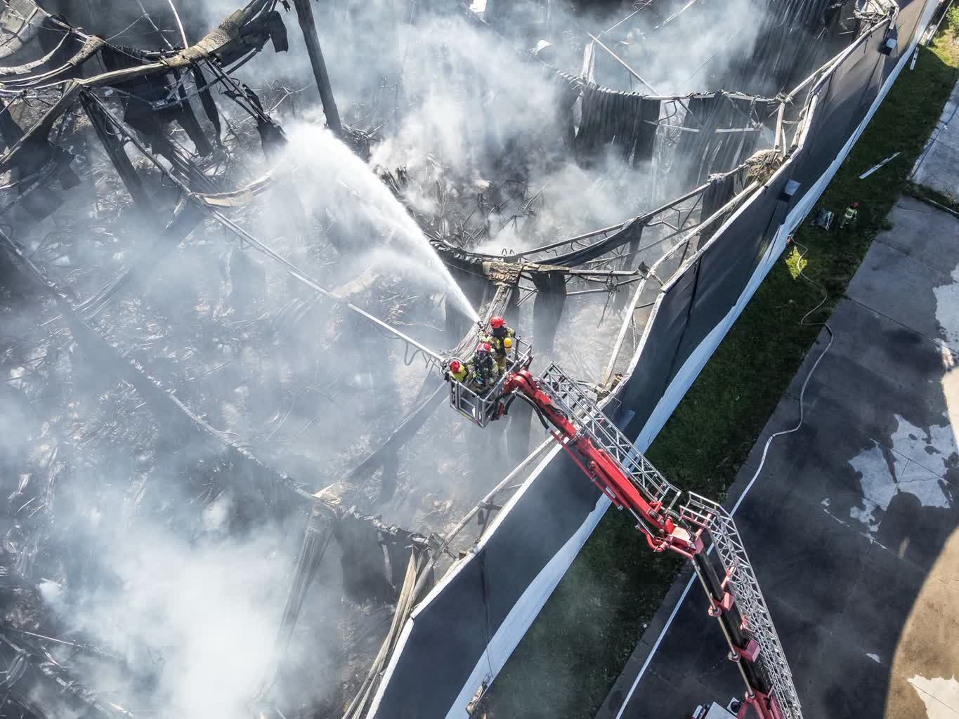 Podziekowanie strażakom