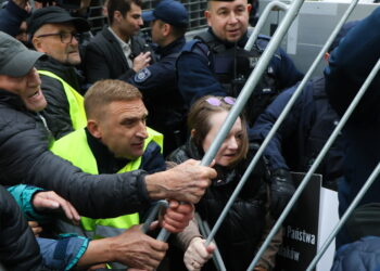 WARSZAWA TRYBUNAŁ KONSTYTUCYJNY. Fot. Robert Bąkiewicz. Fot. PAP/Paweł Supernak