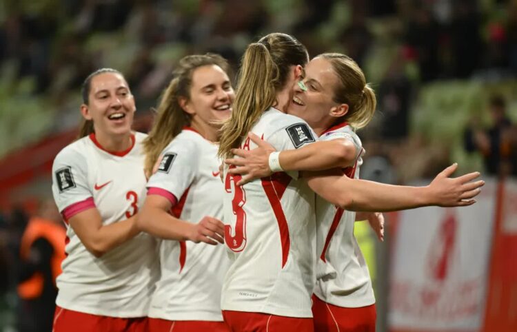 Piłkarki reprezentacji Polski w Gdańsku po dogrywce wygrały z Belgią 3:2. Fot. PAP/ Adam Warżawa