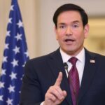 Sekretarz stanu USA Marco Rubio. Fot. PAP/EPA/ GEORGE VITSARAS