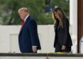 Donald Trump i Melania Trump. Fot. PAP/EPA/DANIEL HEUER / POOL