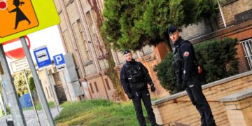 Policyjne patrole w okolicach szkół w Lubuskiem. Fot. Lubuska Policja