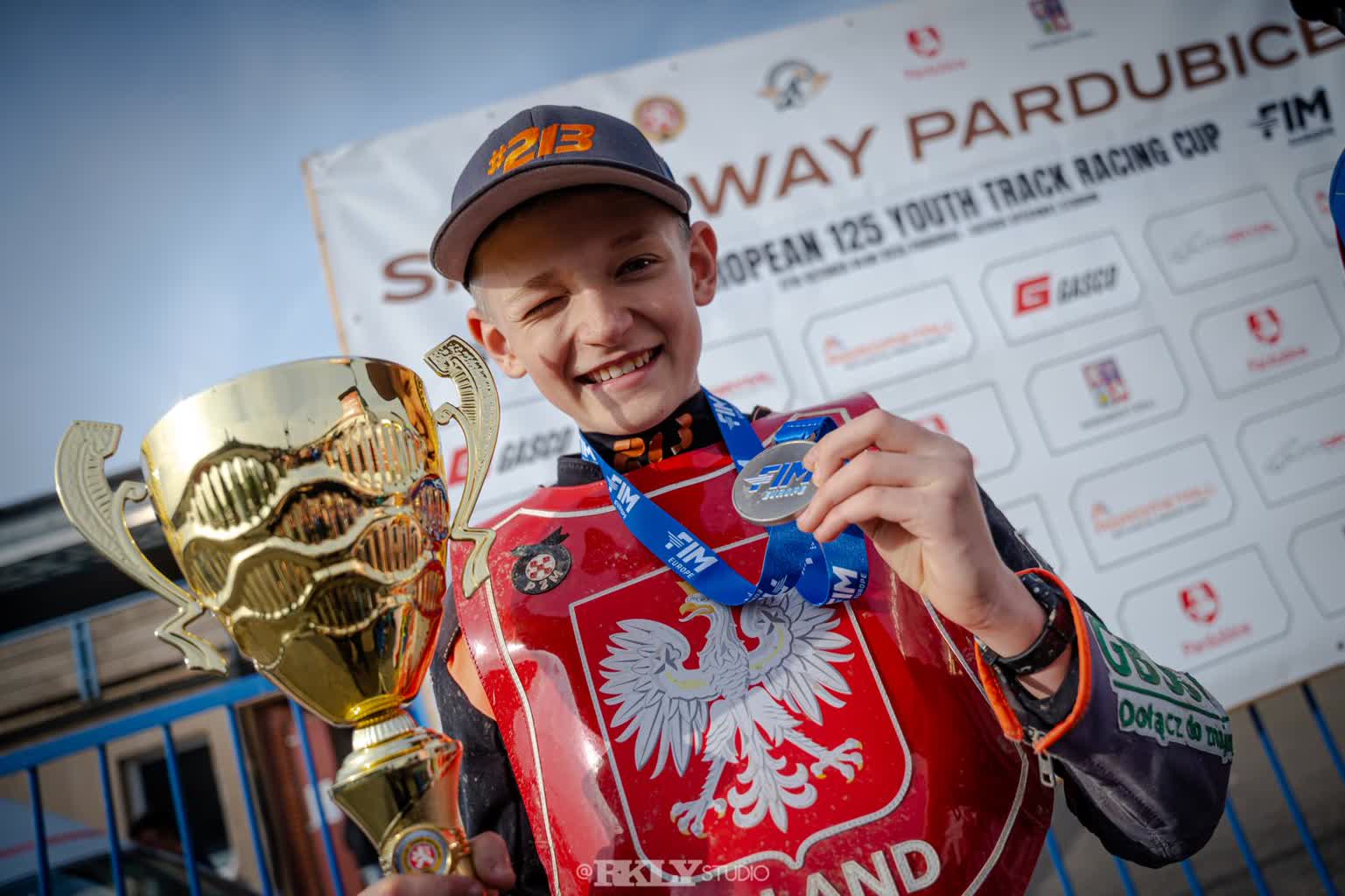 Srebrny medal gorzowskiego miniżużlowca