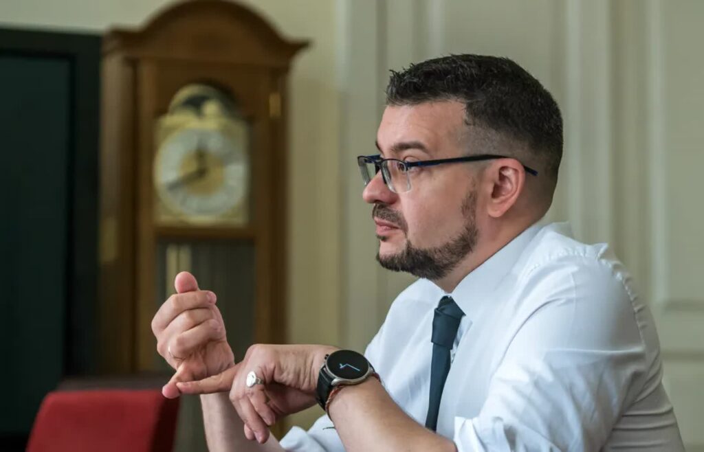 Ołeksandr Ałfiorow. Fot. PAP/ Vladyslav Musiienko