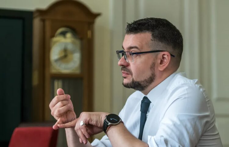 Ołeksandr Ałfiorow. Fot. PAP/ Vladyslav Musiienko